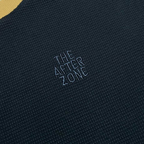 JOHN SOFIA Ringer Thermal Knit (Dark Navy)｜ジョンソフィア リンガー サーマルニット（ダークネイビー）
