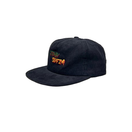JOHN SOFIA Rasta Corduroy Snapback (Black)｜ジョンソフィア ラスタ コーデュロイ スナップバック（ブラック）