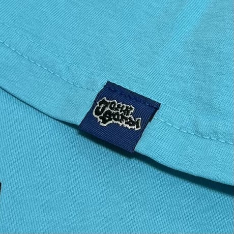 JOHN SOFIA Acid Spoon Garment Dye Tee (Turquoise, Purple)｜ジョンソフィア アシッドスプーン ガーメントダイT（ターコイズ/パープル）