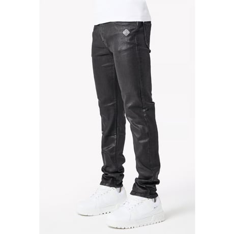 GUAPI Obsidian Back Waxed Basic Denim (BLACK)｜グアピ オブシディアン バックワックスド ベーシックデニム（ブラック）