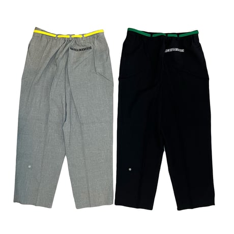 JOHN SOFIA Daisy Slacks Ⅱ (Black, Gray)｜ジョンソフィア デイジー スラックスⅡ（ブラック、グレー）