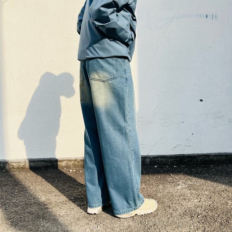 ADG “Hoshi no Ko” Over Dye Jeans (Indigo/Beg)｜ADG “星の子” オーバーダイデニム（インディゴ/ベージュ）