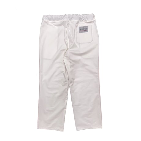 JOHN SOFIA Jagged Stitch Ripstop Trousers (White/Org, White/Blu)｜ジョンソフィア ジャグドステッチ リップストップトラウザーズ