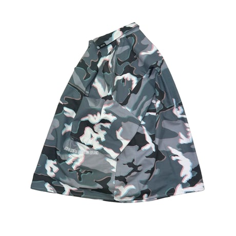 JOHN SOFIA RIPSTOP 3D CITY CAMO SHIRT (GRAY)｜ジョンソフィア リップストップ 3D シティカモ シャツ（グレー）