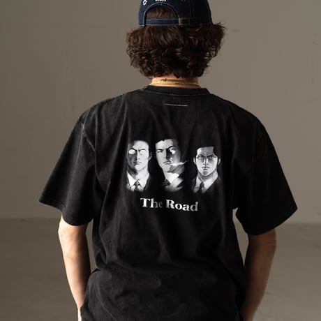 NEMES 299 NEMES x HEAT "TSURU" T-SHIRT (Sumi) | ネメス x ヒート ツル ティーシャツ（スミ）