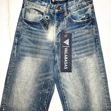 VALABASAS LARRIOT DENIM (DARK BLUE WASH)｜ヴァラバサス ラリオット デニム（ダークブルーウォッシュ）