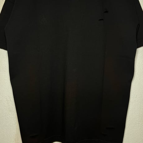 SUPPLIER Disstressed Pierce Tee (BLACK)｜サプライヤー ディストレスト ピアスティー（ブラック）