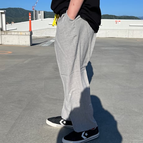 JOHN SOFIA Daisy Slacks Ⅱ (Black, Gray)｜ジョンソフィア デイジー スラックスⅡ（ブラック、グレー）