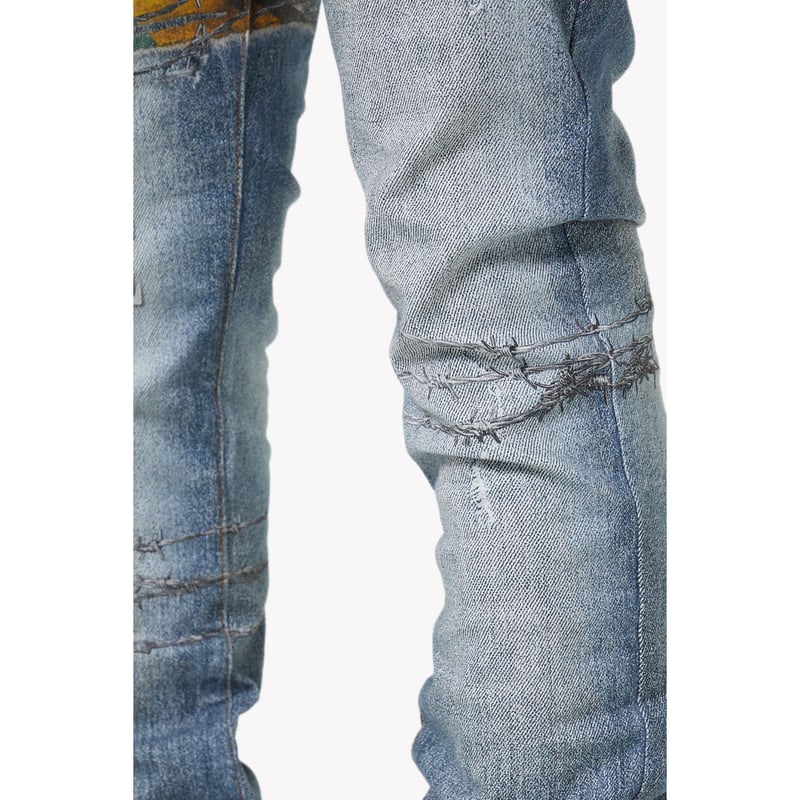 GUAPI × Vybz Kartel World Boss Freedom Denim V1