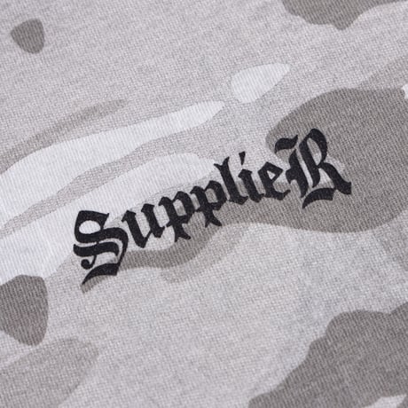 SUPPLIER Camouflage Cross Tee (GREY)｜サプライヤー カモフラージュ クロス ティー（グレー)