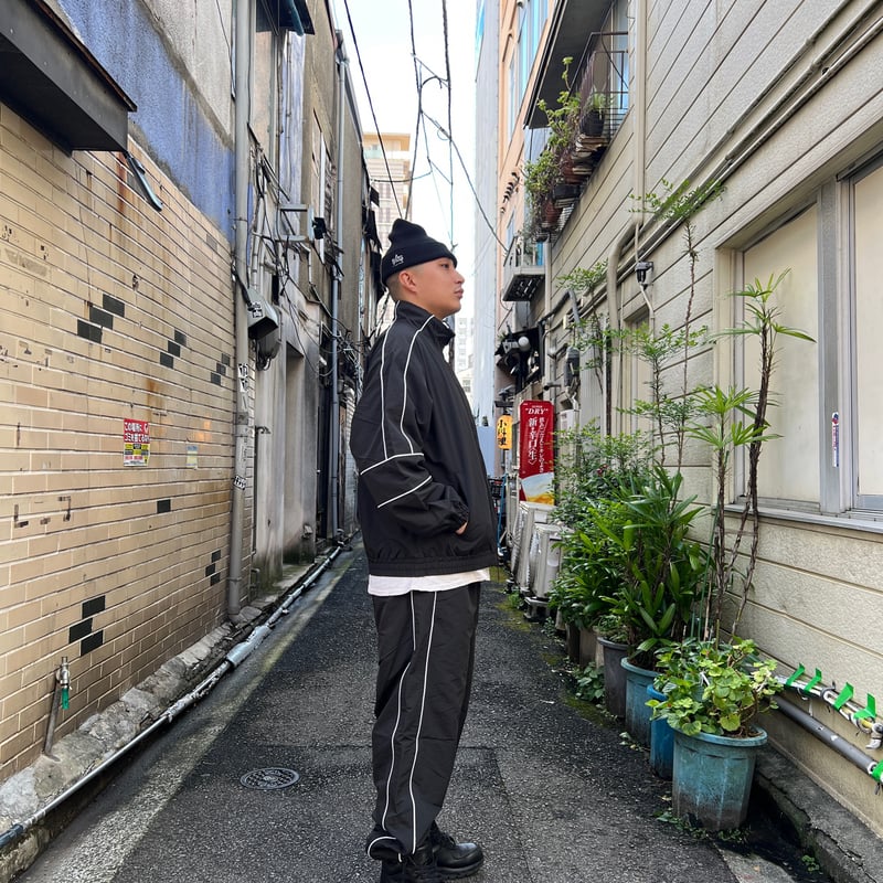 FUBU NYLON TRACK SET-UP (BLACK) | Attack Store