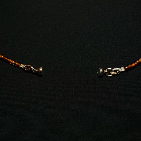 JOHN SOFIA Cow Head beads necklace (brown/yellow)｜ジョンソフィア カウヘッド ビーズネックレス（ブラウン／イエロー）