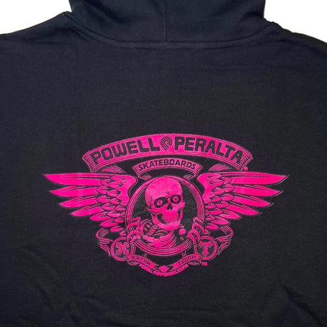 Powell-Peralta™ Winged Ripper Hoody (Blacklight Pink)｜パウエル・ペラルタ ウィングド リッパー フーディー（ブラックライトピンク）