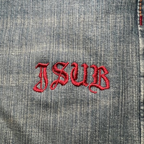 JOHN SOFIA Lowrise Flare Denim (Vintage Blue)｜ジョンソフィア ローライズ フレアデニム（ヴィンテージブルー）