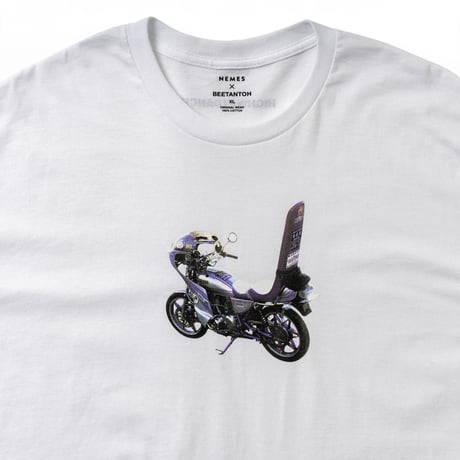 NEMES × BEEATNTOH “PURPLE BIKE” T-SHIRT｜ネメス × ビートント “パープルバイク” ティーシャツ