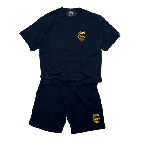 Attack Fishing Club “Chillin Da Surface” 8oz Set-Up (Blk)｜アタックフィッシングクラブ チリン ダ サーフェス セットアップ (ブラック)