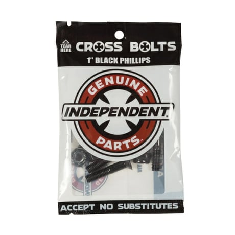 INDY 1” PHILLIPS (BLACK, SILVER, GOLD, RED)(プラスタイプ)