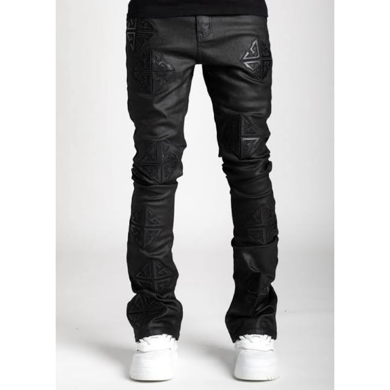 パンツ GUAPI / Obsidian Black Icon Flared Denim GUAPI OBSIDIAN BLACK ICON FLARED DENIM – BLUE CITY NYC