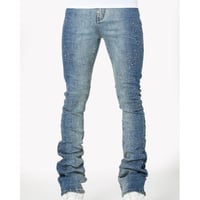 GUAPI Acid Blue Starry Sky Denim (Blue) | グアピ アシッド ブルー スタリー スカイ デニム (ブルー)