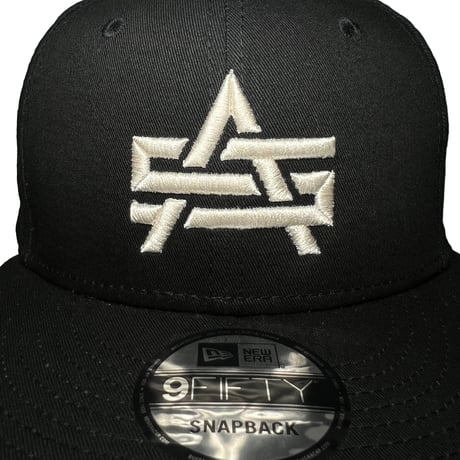 ADG AS Logo 9FIFTY Snapback (Black/Beige)｜エーディージー ASロゴ 9FIFTY スナップバック（ブラック/ベージュ）