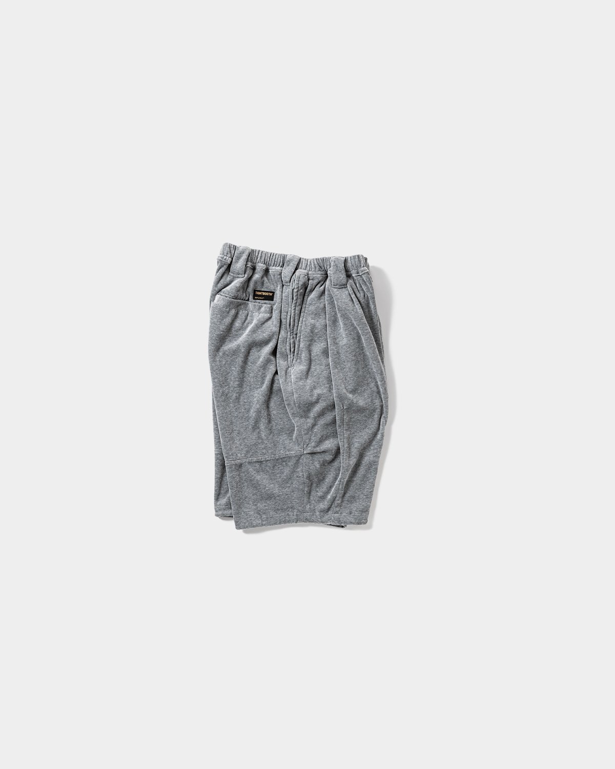 tightbooth ベロアハーフパンツ Ｌサイズ TIGHTBOOTH VELOUR BIG SHORTS (Gray)｜タイトブース ベロア