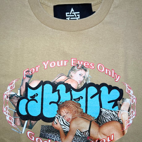 ATTACK ORIGINAL M4U T-SHIRT (Beige) | アタックオリジナル メイドフォーユー Tシャツ (ベージュ)