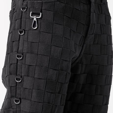 GUAPI Obsidian Black Braided Pant (Black)