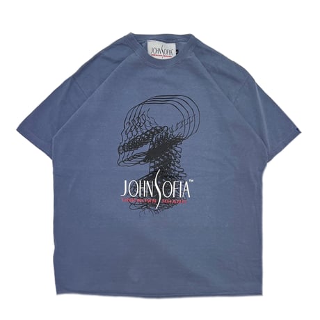 JOHN SOFIA Acid CT Garment Dye Tee (Red, Blue, Navy)｜ジョンソフィア アシッドCT ガーメントダイ ティーシャツ（レッド/ブルー/ネイビー）