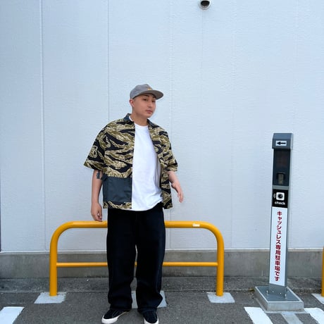JOHN SOFIA RIPSTOP FIELD SHIRT (TIGER CAMO)｜ジョンソフィア リップストップ フィールドシャツ（タイガーカモ）