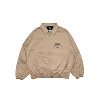 ATTACK ORIGINAL “CONCEPT” Harrington Jacket (Beige)｜アタックオリジナル “コンセプト” ハリントンジャケット（ベージュ）