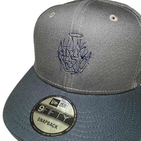 ADG Angel Logo 9FIFTY Snapback (Gray/Navy)｜ADG エンジェルロゴ 9FIFTY スナップバック（グレー/ネイビー）