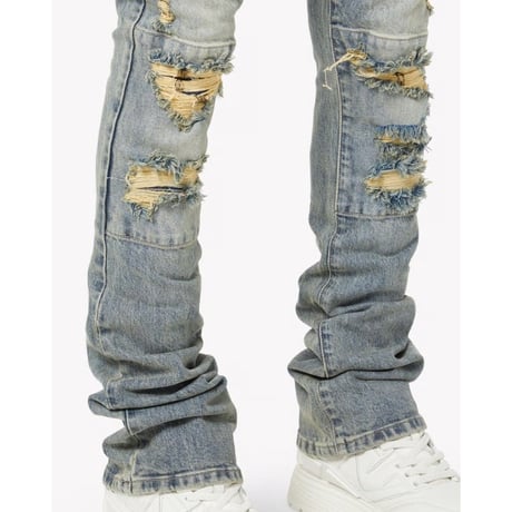 GUAPI Vintage Blue Weston Denim (Vintage Blue) | グアピ ビンテージ ブルー ウェスタン デニム (ブルー)