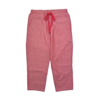 JOHN SOFIA Endless Summer Chambray Easy Pant (Red)｜ジョンソフィア エンドレスサマー シャンブレー イージーパンツ（レッド）