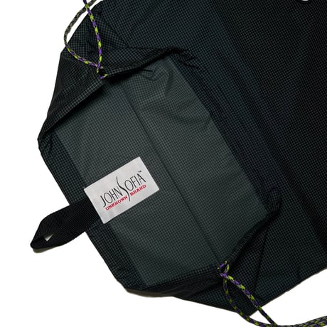 JOHN SOFIA Nylon Knapsack (BLACK/RED) | ジョンソフィア ナイロン ナップサック（ブラック／レッド）