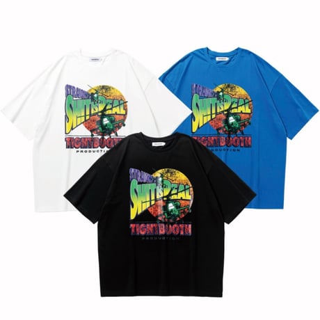 TIGHTBOOTH AH_TB64 S/S T-SHIRT (Black)｜タイトブース AH_TB64 ショートスリーブ ティーシャツ（ブラック）