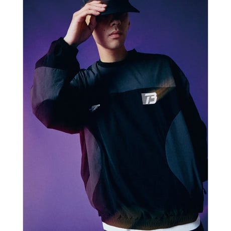 TIGHTBOOTH PANEL WIND JACKET (Black) | タイトブース パネル ウィンドジャケット (ブラック)