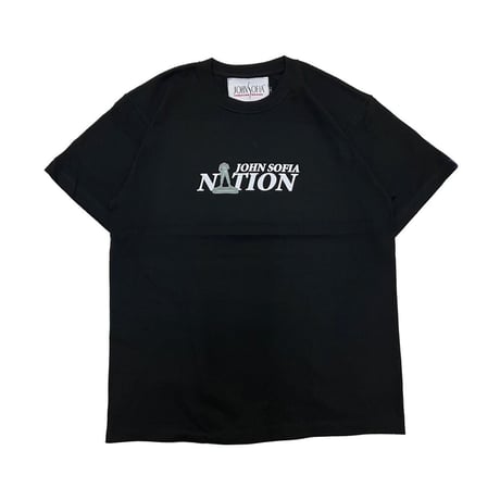 JOHN SOFIA Nation Tee (Green, Yellow)｜ジョンソフィア ネイションT（グリーン/イエロー）