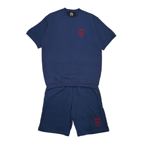 AFC Chillin Da Surface 8oz Sweat & Shorts Set-Up (Nvy)｜AFC チリン ダ サーフェス スウェット＆ショーツ セットアップ（ネイビー）