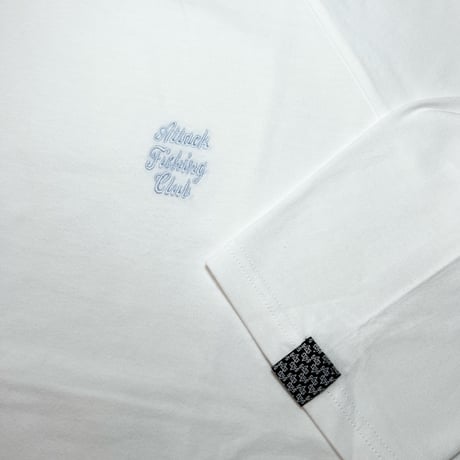 AFC Mini Logo 3/4 Raglan Tee (Wht/Wht/Wht)｜AFC ミニロゴ ラグランTシャツ（ホワイト/ホワイト/ホワイト）