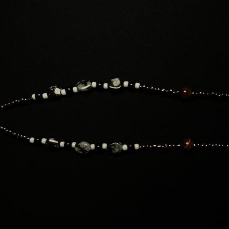 JOHN SOFIA Six Messiah Beads Necklace (Silver)｜ジョンソフィア シックスメサイア ビーズネックレス（シルバー）