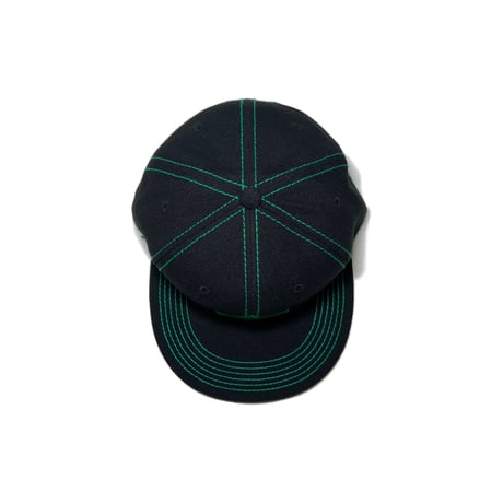 ADG AS Logo Stitch Snapback (Grn)｜ADG ASロゴ ステッチ スナップバック（グリーン）