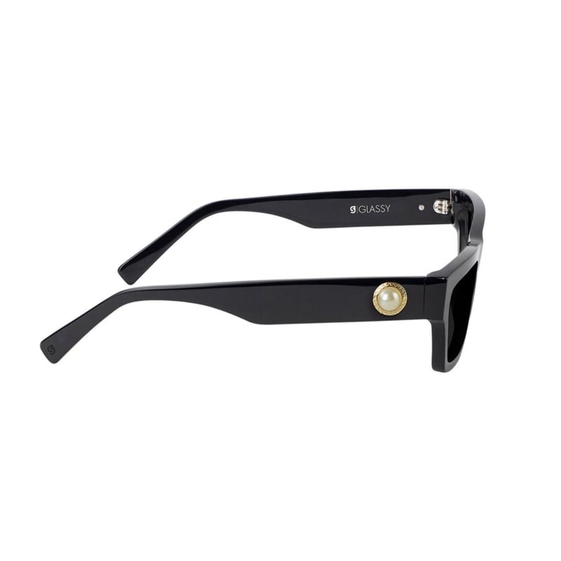 Glassy P-LOCS PLUS Black Polarized Sunglasses |...