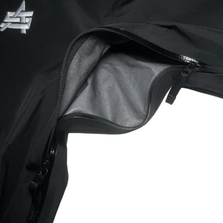 Attack Fishing Club “AS LOGO” GORE-TEX SHELL JACKET (BLACK) | アタックフィッシングクラブ ゴアテックス シェルジャケット（ブラック)