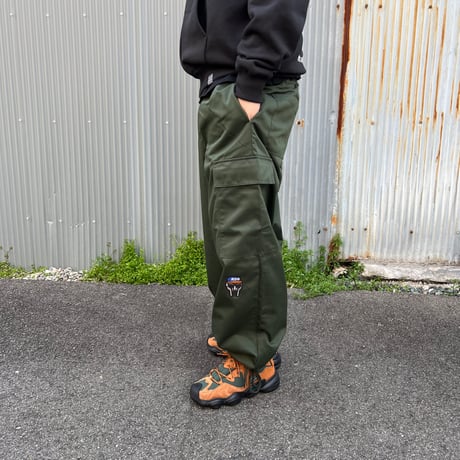 ADG “Metal Face” Cargo Pants (Blk, O.D)｜エーディージー “メタルフェイス” カーゴパンツ（ブラック/オリーブドラブ）