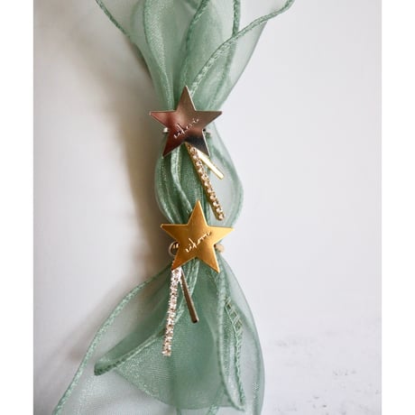 【nikori】stars bar ear caff（右耳用）