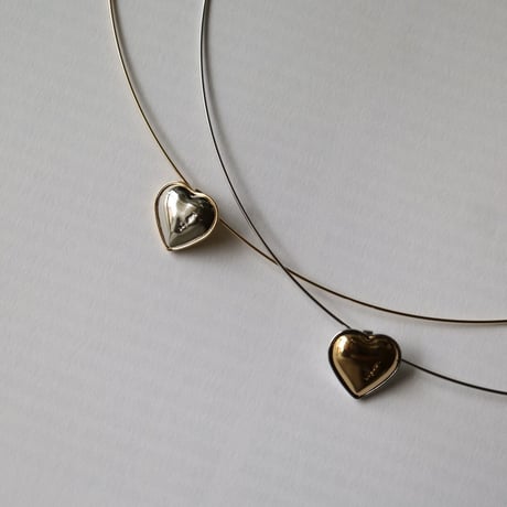 【nikori】metal heart choker