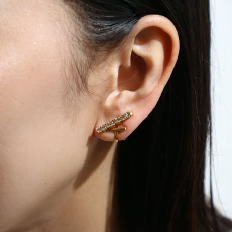 【nikori】　arrow　earring