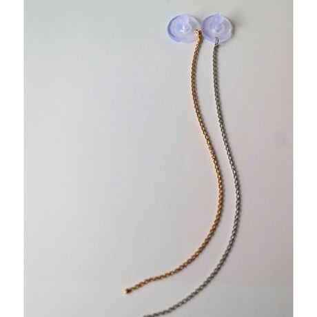 【nikori】　u- shaped crystal   pierce