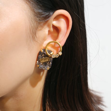【nikori】circle glass  ear csff
