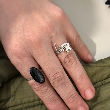 【Paw】#001 ひらがなring（オーダー品）